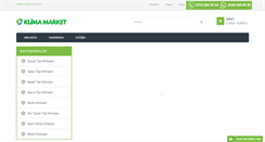Desktop Screenshot of klimamarket.com