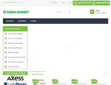 Tablet Screenshot of klimamarket.com